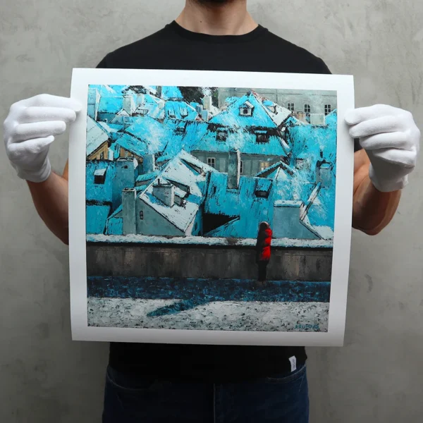 Winter Afternoon (Print on Paper) - Marek Krumpár