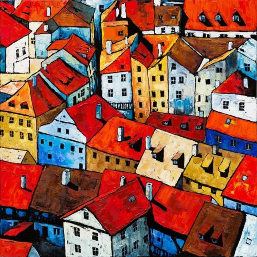 Red Roofs - Marek Krumpár