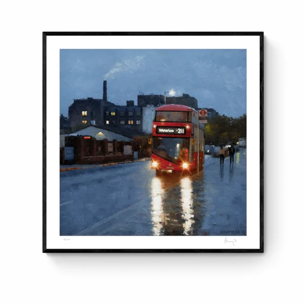 Evening in London (Print on Paper) - Marek Krumpár 1